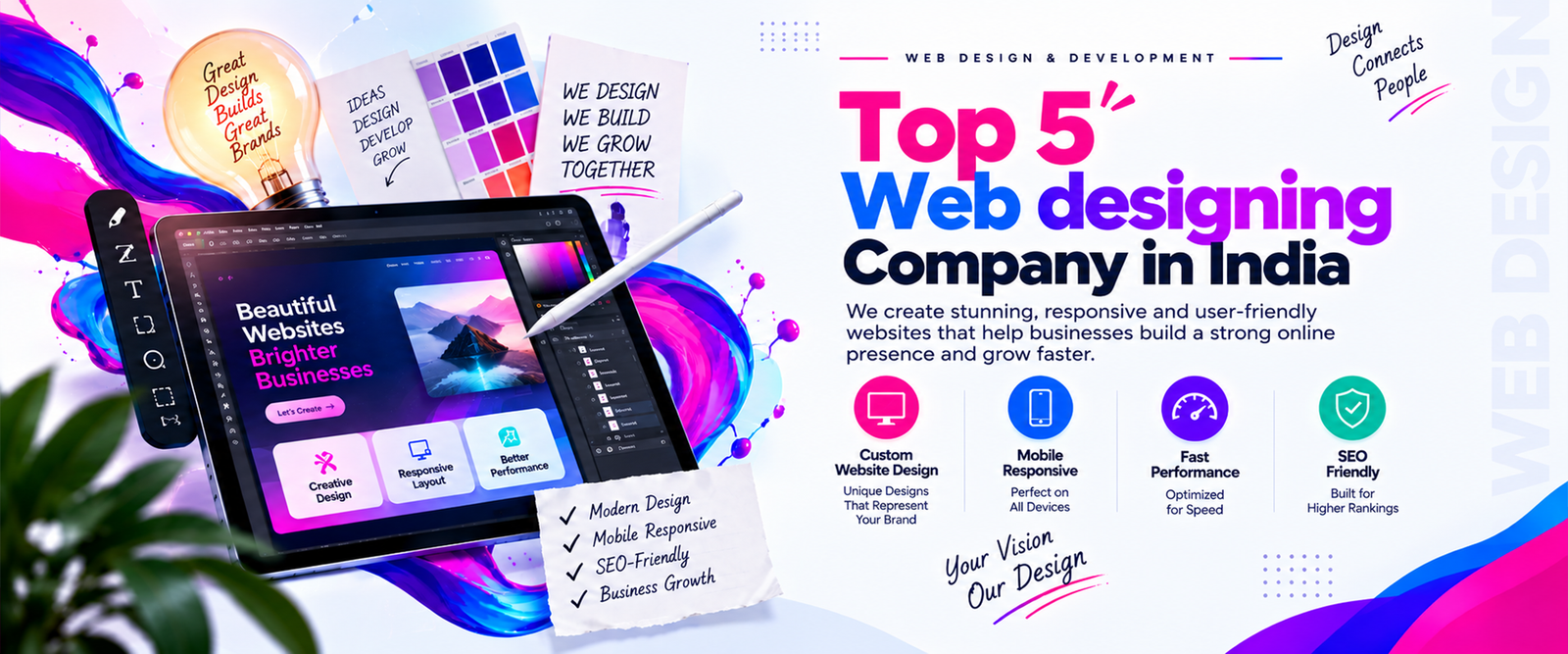 Top 5 Web Designing Company in India